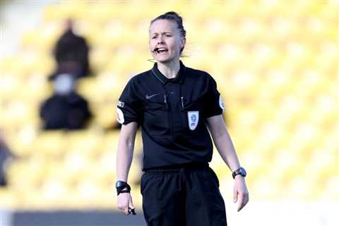 Rebecca Welch to make history as first female referee to take charge of FA Cup third round tie in..
