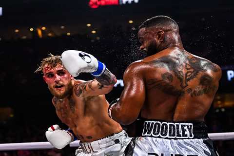 Jake Paul vs Tyron Woodley ‘BOMBED’ on pay-per-view with YouTuber’s rematch with UFC star doing..