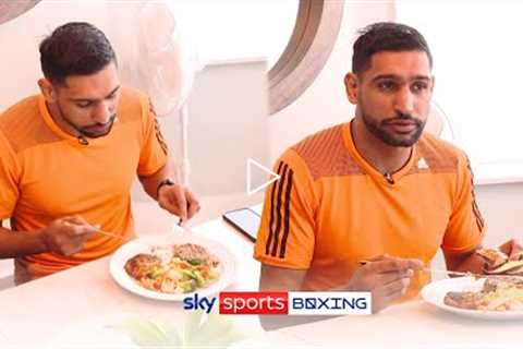 What do boxers eat during training camp? 🍲  More from inside Amir Khan's Colorado training camp