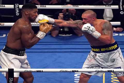 Anthony Joshua falls behind Tyson Fury’s cousin to FIFTH in WBA rankings ahead of crunch rematch..