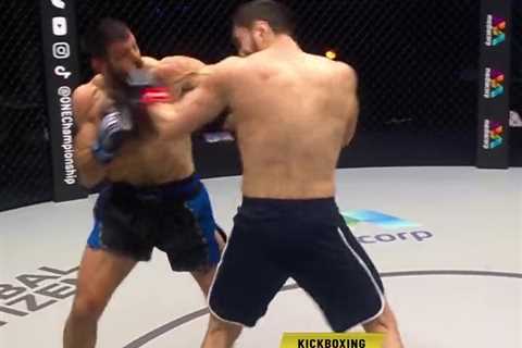 Watch moment ONE Championship kickboxer Stoforidis brutally KOs rival with left hook despite being..