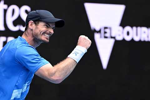 Andy Murray battles past No21 seed Nikoloz Basilashvili in marathon to win first Australian Open..