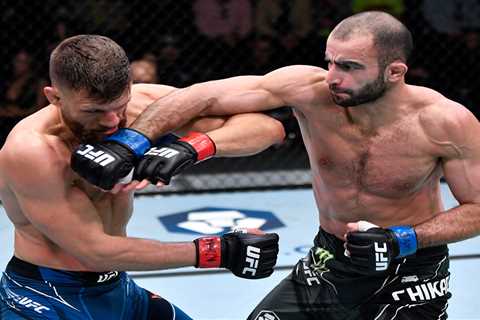 UFC star Giga Chikadze suspended INDEFINITELY and can only fight again after MRI scan after savage..