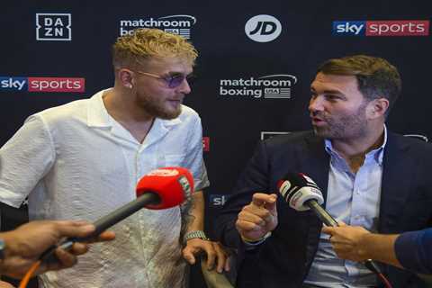 Jake Paul urged by Eddie Hearn to face Conor McGregor NEXT – but promoter fears Dana White feud may ..