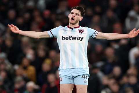 ‘One of my favourite places’ – Declan Rice fuels Man Utd transfer talk after West Ham’s late defeat ..