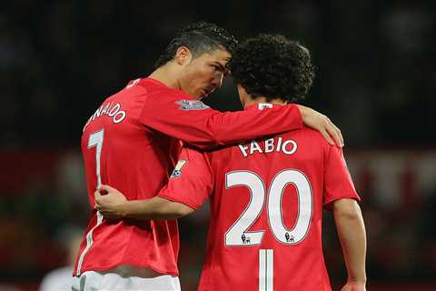 Cristiano Ronaldo convinced Fabio and Rafael to join Man Utd in swift phone call despite talking..