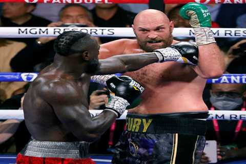 Tyson Fury predicts Deontay Wilder would KO ‘bum’ Anthony Joshua inside three rounds if heavyweight ..