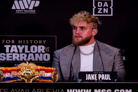 Jake Paul claims he made at least £75m in 2021 after just three fights through YouTube and other..