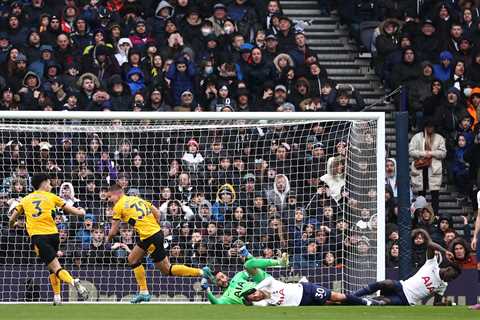 Tottenham fans defy club orders by singing Y-word in FIRST MINUTE of Wolves tie despite Spurs..