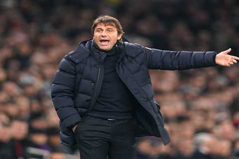 Antonio Conte reckons Tottenham have only ONE PER CENT shot of finishing in top four as he gives up ..