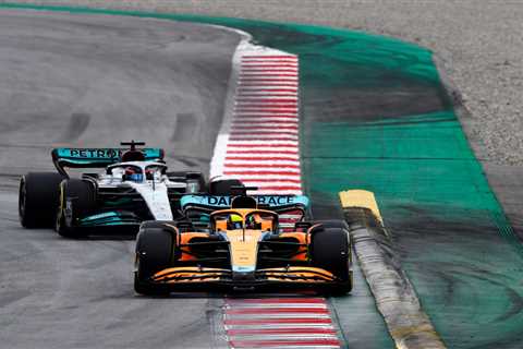 Russell and Norris fear overtaking in F1 could be HARDER this season despite huge rule changes in..