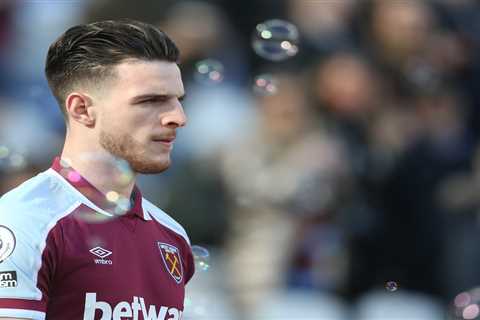 West Ham star Declan Rice describes £100m transfer price tag as ‘crazy’ amid links to Chelsea and..