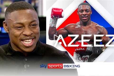 BREAKING! Dan Azeez signs long term promotional deal with BOXXER & will fight March 26 on Sky..