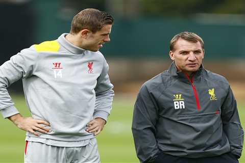 Liverpool hero Jordan Henderson reveals moment Brendan Rodgers reduced him to tears hours before..