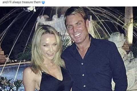 Shane Warne’s model ex Emily Scott pays tribute to ‘best friend’ cricket legend & shares photo..