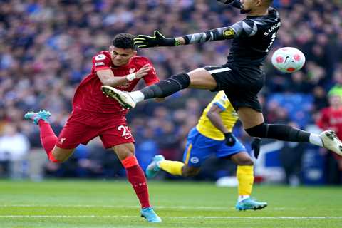 Brighton 0 Liverpool 2: Salah scores landmark goal but hobbles off injured in bittersweet win for..