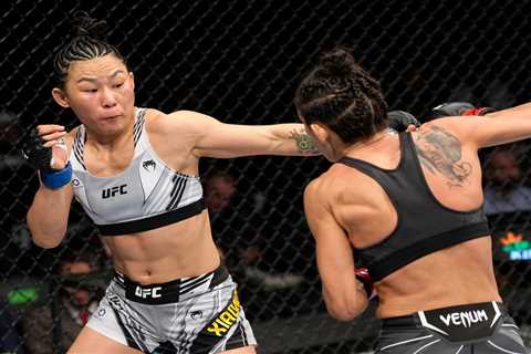 UFC star Yan Xiaonan reveals she was left bleeding heavily after brutal knee to groin by rival..