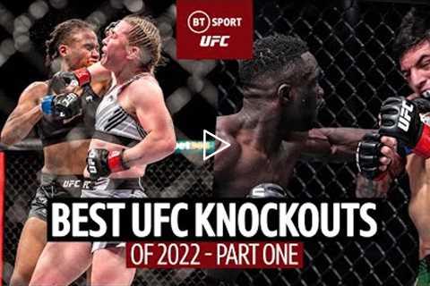 The Best UFC Knockouts of 2022 - Part One