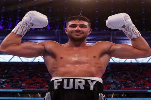‘I will END your career’ – Tommy Fury calls out ‘bum’ Jake Paul on live TV after win on Tyson Fury..