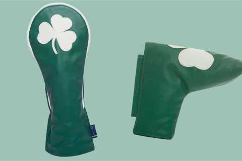 We love these shamrock headcovers from Stitch Golf for St. Patty's Day