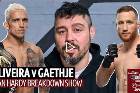 Charles Oliveira v Justin Gaethje Tactical Breakdown  UFC 274  Dan Hardy Breakdown Show