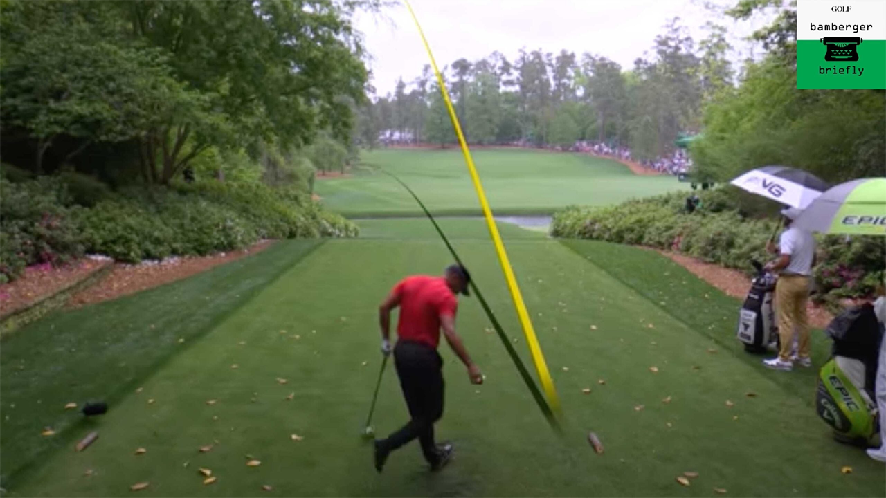 Why three years later this Tiger Woods tee shot remains an unsolved Masters mystery