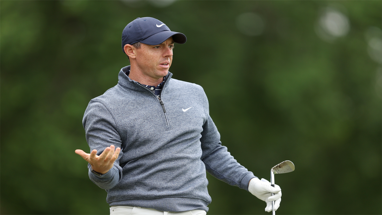 Rory McIlroy’s hopes of ending eight-year wait for a Major suffer body blow after two awful holes at PGA Championship