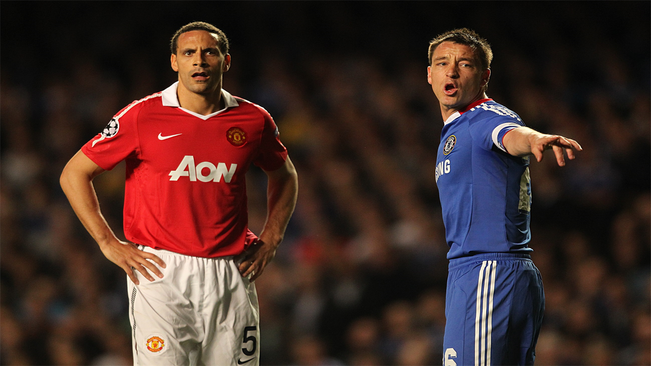 ‘Fragile ego’ – Chelsea legend John Terry and Man Utd icon Rio Ferdinand in Twitter feud over best defender list snub