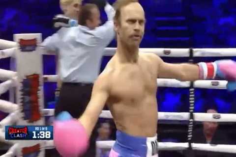 Watch 41-year-old YouTuber nicknamed ‘Dad’ batter 26-year-old opponent in just 22 seconds of boxing ..