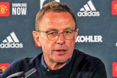 Man Utd boss Ralf Rangnick confirms he’s finally spoken to Erik ten Hag ahead of Palace