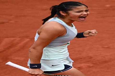 Emma Raducanu survives huge Roland Garros scare against 17-year-old qualifier on French Open debut