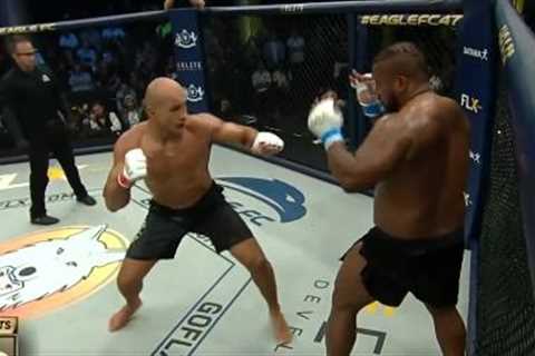 Horrific moment former UFC champ Junior dos Santos dislocated shoulder during fight as concerned..