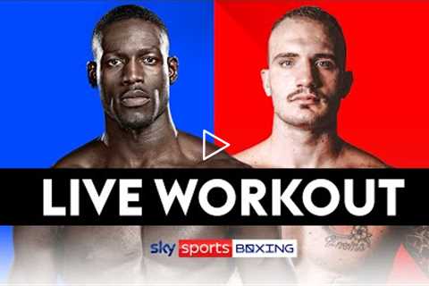 LIVE WORKOUT!  Richard Riakporhe vs Fabio Turchi  Plus Viddal Riley, Kongo, Pigford & Brown