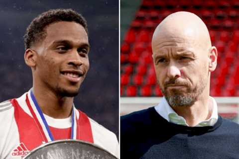 Ajax star’s agent ‘spotted’ at Manchester United’s London offices as Erik ten Hag plots reunion