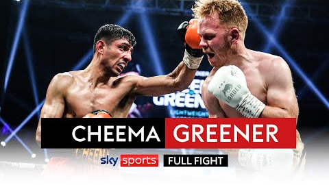 FULL FIGHT! Dylan Cheema vs Stu Greener  Coventry Fight Night