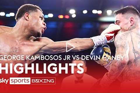 HIGHLIGHTS! George Kambosos Jr vs Devin Haney  The fight for UNDISPUTED! 👑