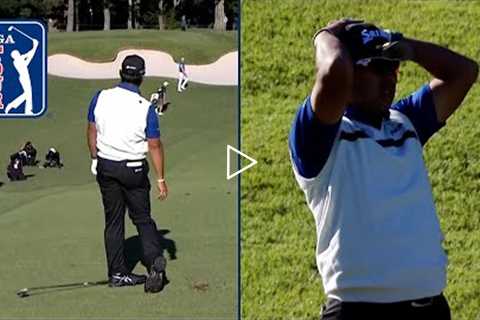 Luck or skill? | Hilarious reactions to good golf shots