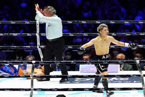 Naoya Inoue’s house burgled during KO win over Nonito Donaire as raiders make off with plush..