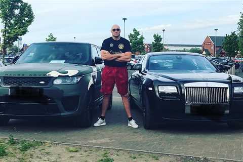 Tyson Fury’s car collection boasts TWO new luxury Rolls-Royces, Ferrari supercars and a humble..