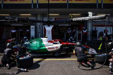  Alfa Romeo F1 Team ORLEN celebrates Tonale with special livery in Baku 