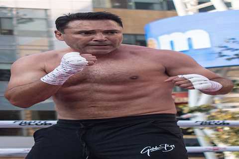 ‘I can’t wait to get rid of it’ – Oscar De La Hoya claims his promotion is worth $1BILLION and is..