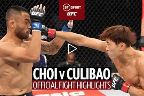 Thrilling featherweight scrap!  Seungwoo Choi v Josh Culibao  UFC 275 Fight Highlights