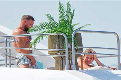 Conor McGregor ‘gets frisky’ with partner Dee Devlin on superyacht as couple appear to joke about..