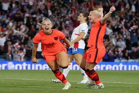 England 5 Netherlands 1: Beth Mead scores twice to beat Jimmy Greaves’ 61-year-old scoring record