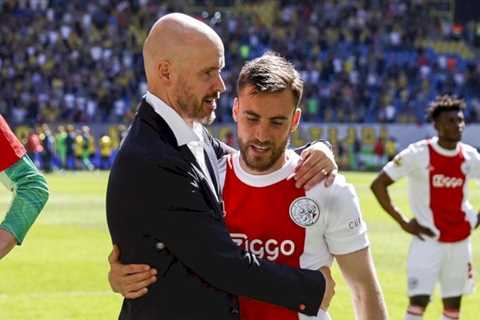 Man Utd ‘identify fourth Ajax transfer target’ as Tyrell Malacia alternative for Ten Hag