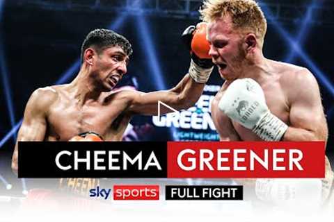 FULL FIGHT! Dylan Cheema vs Stu Greener  Coventry Fight Night