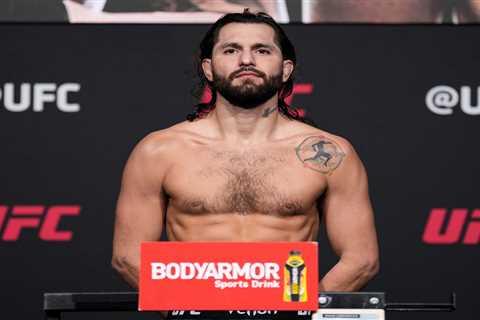 Jorge Masvidal eyes Leon Edwards fight in England and vows to ‘beat his ass AGAIN’… before..