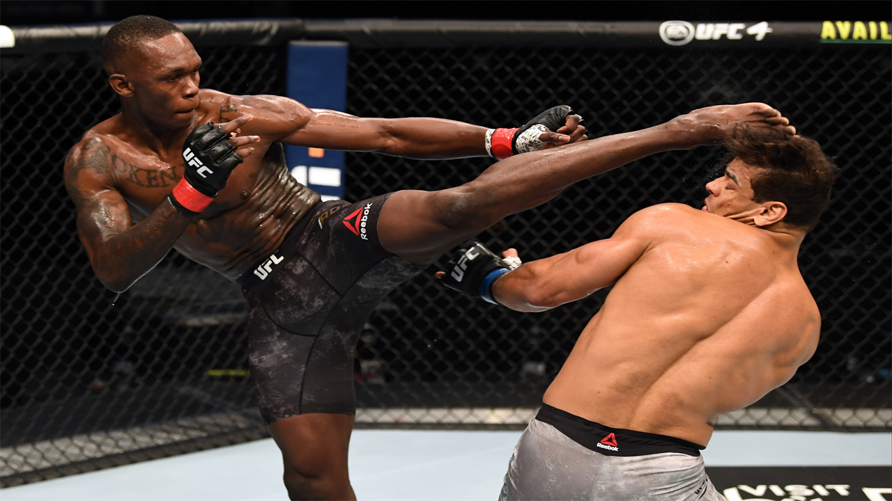 UFC champ Israel Adesanya offers steroid accusers £2.5m to prove he’s taken PEDS after ‘boob’ photo went viral