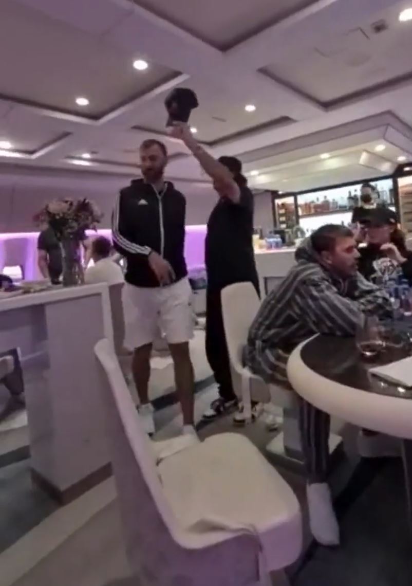 Inside lavish LIV Tour private jet for mega-rich golfers with Jena Sims on board and star singing ‘We are the Champions’