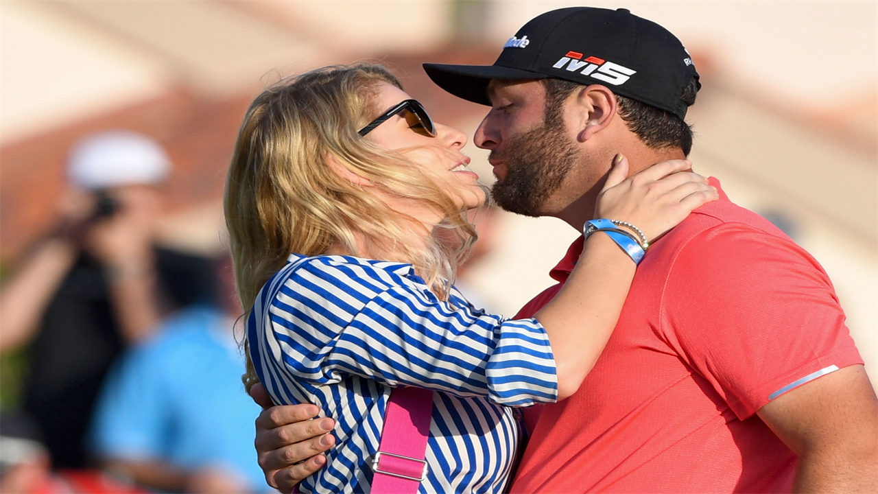 Who is Open golfing idol Jon Rahm’s wife Kelley Cahill and do the glamourous couple have any children together?